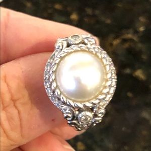Judith Ripka Mabe Cultured Pearl Ring